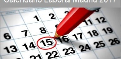 Calendario Laboral 2017 - Hostelería Madrid