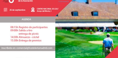 Hostelería Madrid organiza su primer torneo de golf en honor a su 140 aniversario con la colaboración de Mahou – San Miguel - Hostelería Madrid