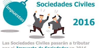 Las Soc. Civiles pasan a tributar por el Impuesto de Sociedades en 2016 - Hostelería Madrid