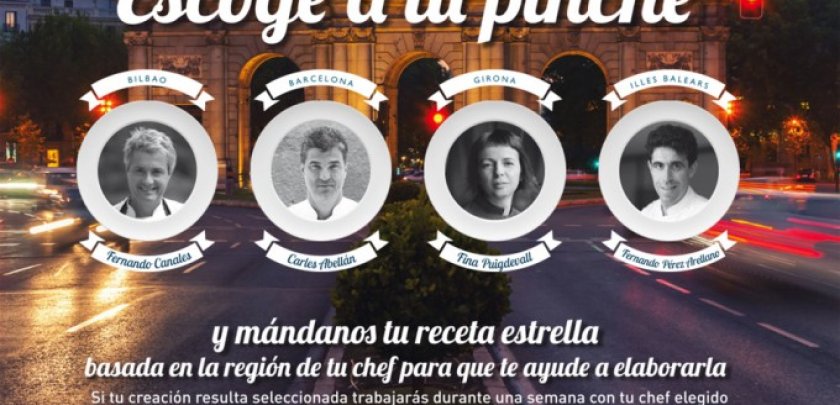 Participa en ‘Escoge a tu Pinche’, el concurso que permite a los estudiantes tener a grandes chefs como pinches - Hostelería Madrid