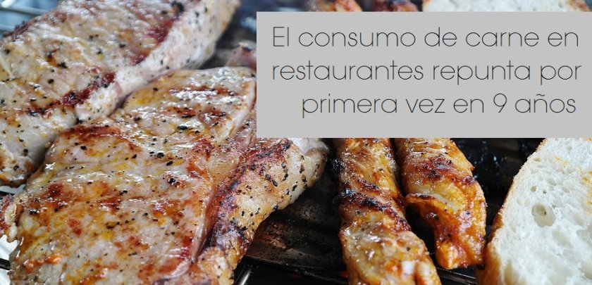El consumo de carne en restaurantes repunta por primera vez en nueve años - Hostelería Madrid