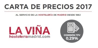 LA VIÑA renueva su CARTA DE PRECIOS para el verano - Hostelería Madrid