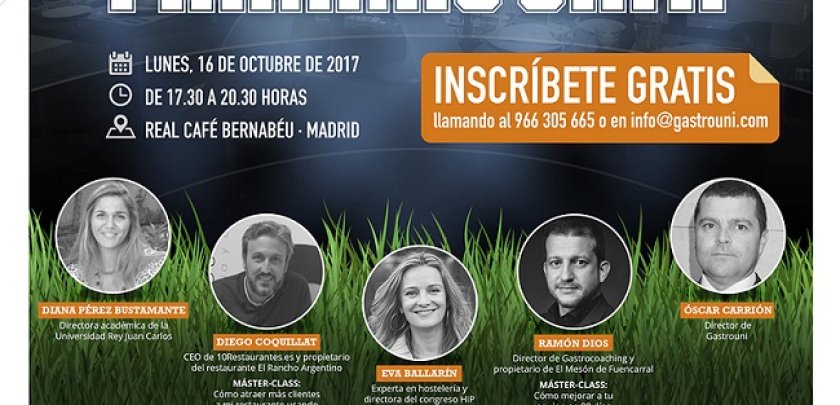 No te pierdas el Gastrouni Training Camp, que llega a Madrid el 16 de octubre - Hostelería Madrid