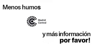 Madrid Central, menos humos y más información - Hostelería Madrid