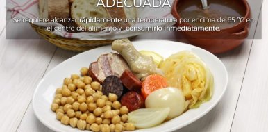 Campaña para el consumo seguro de alimentos en hostelería - Hostelería Madrid