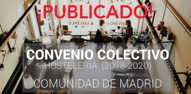 Publicado el Convenio Colectivo de Hostelería 2018-2020 - Hostelería Madrid