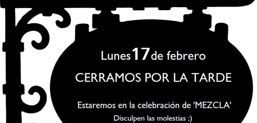 Mezcla’20: Las oficinas de la asociación permanecerán cerradas el lunes 17 de febrero por la tarde - Hostelería Madrid