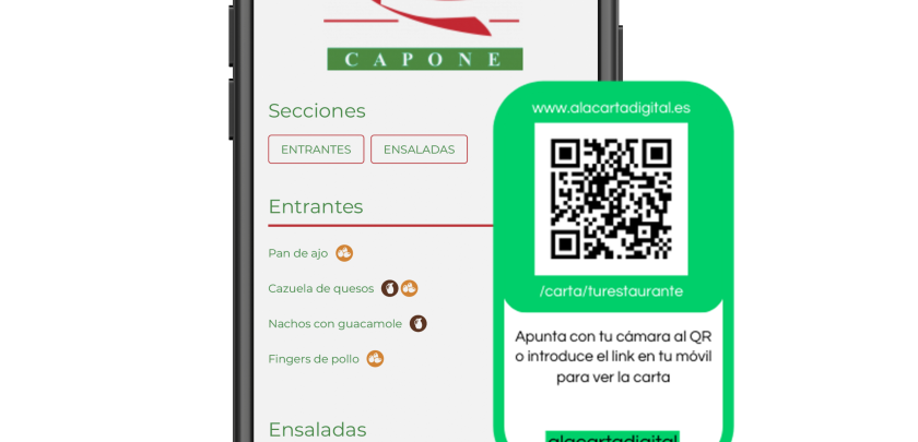 Cartas digitales, la nueva normalidad en hostelería - Hostelería Madrid