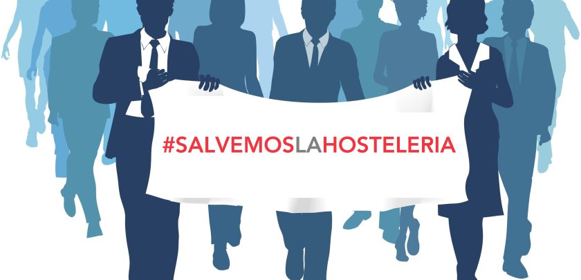 Acciones de denuncia de Hostelería Madrid en defensa de la hostelería del Centro - Hostelería Madrid