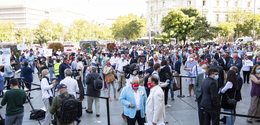 La Hostelería española clama unida por la salvación del sector - Hostelería Madrid