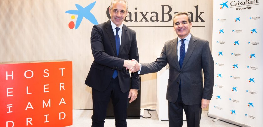 Hostelería Madrid suscribe un acuerdo con Caixabank con servicios exclusivos para el canal Horeca - Hostelería Madrid