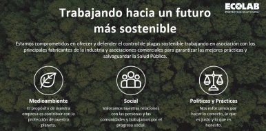 La sostenibilidad en las empresas de plagas - Hostelería Madrid