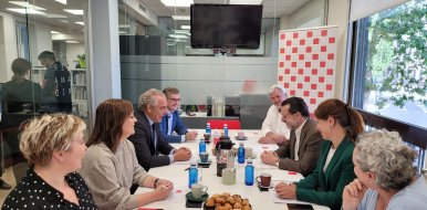 Hostelería Madrid recibe al Consejero de Economía para trasladarle las peticiones del sector de cara a la próxima legislatura - Hostelería Madrid