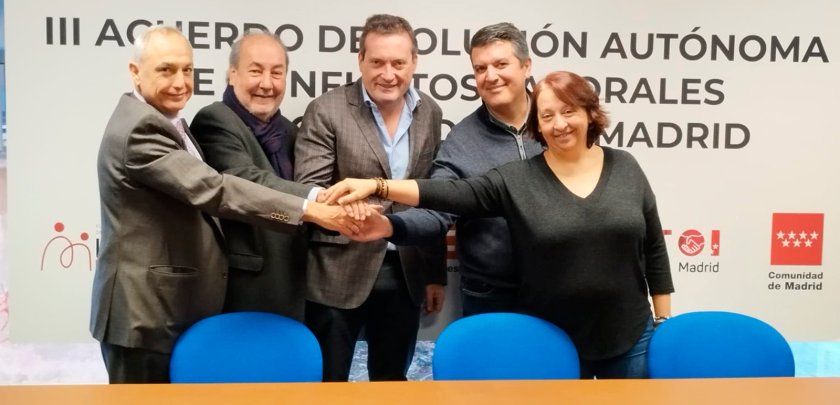 Firmado el preacuerdo de Convenio Colectivo de Hostelería de la Comunidad de Madrid - Hostelería Madrid