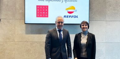 Hostelería Madrid firma un acuerdo de colaboración con Repsol para impulsar la transición energética del sector - Hostelería Madrid