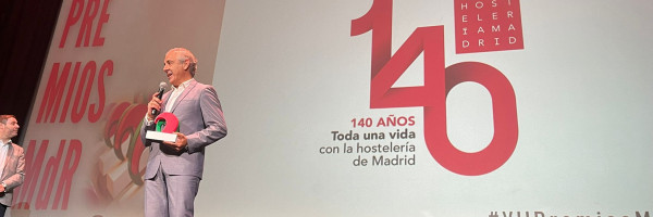 Hostelería Madrid recibe Mención de Honor a `Entidad Colaboradora´ durante los VII Edición de los premios Marcas de Restauración