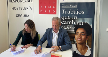 Hostelería Madrid y Fundación Tomillo suscriben un acuerdo de colaboración para la inserción laboral de trabajadores con riesgo de exclusión social en el sector horeca - Hostelería Madrid