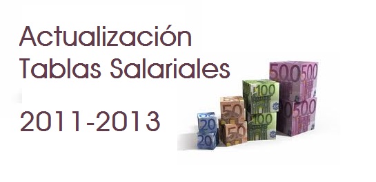 Nuevas tablas salariales para el año 2013 - La Viña