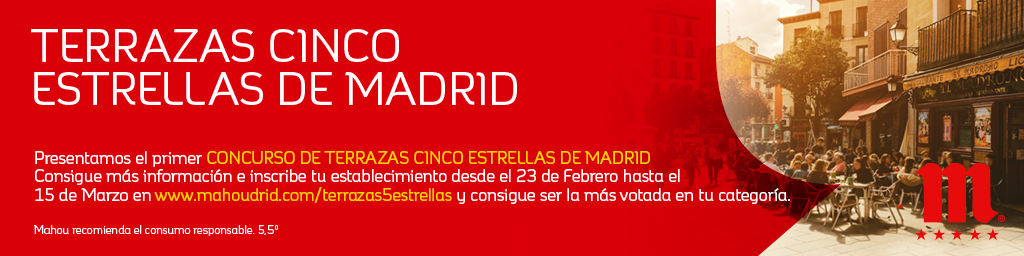 I edición del concurso ‘Terrazas 5 estrellas de Madrid’ - La Viña