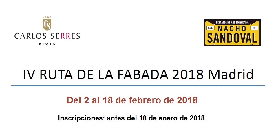 Participa en la Ruta de la Fabada del 2 al 18 de febrero en la capital - La Viña Participa en la Ruta de la Fabada del 2 al 18 de febrero en la capital - La Viña