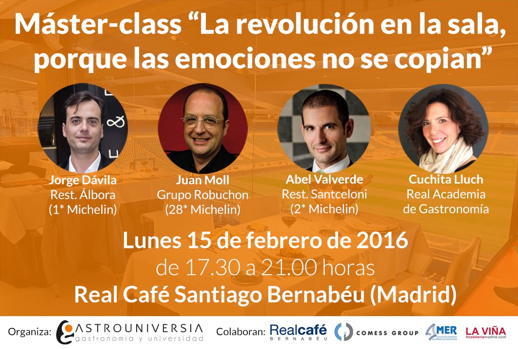 Asiste gratis a la master-class «La revolución en la sala, porque las emociones no se copian» - La Viña Asiste gratis a la master-class «La revolución en la sala, porque las emociones no se copian» - La Viña