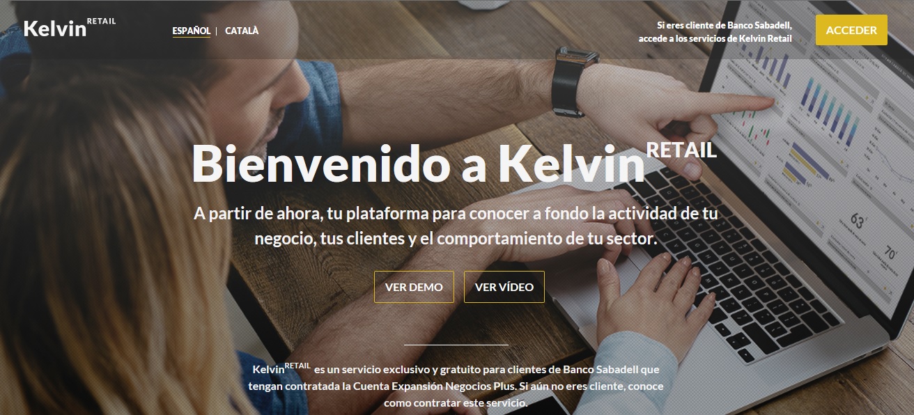 Analiza tu negocio con Kelvin Retail del Banco Sabadell - La Viña