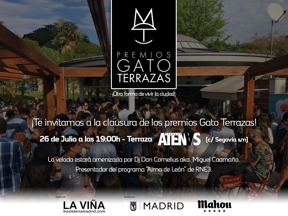 ¡Atentos! Pronto conoceremos la mejor terraza de Madrid 2017 - La Viña ¡Atentos! Pronto conoceremos la mejor terraza de Madrid 2017 - La Viña
