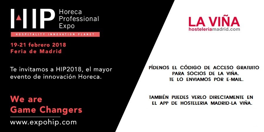 ¿Te vienes a HIP? Presentamos un distintivo de Calidad exclusivo para Hostelería! - La Viña ¿Te vienes a HIP? Presentamos un distintivo de Calidad exclusivo para Hostelería! - La Viña