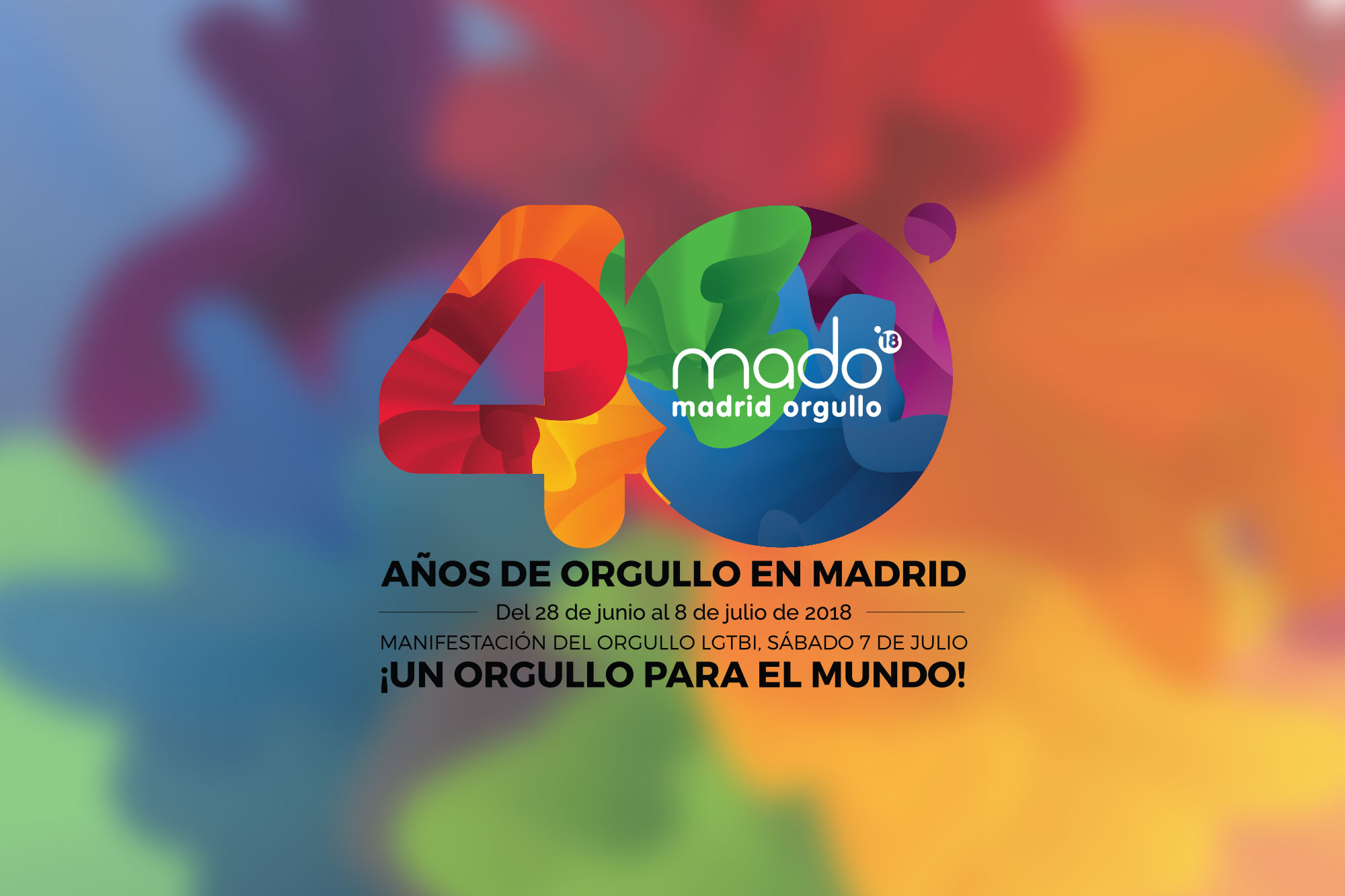 Medidas especiales y restricciones de tráfico en las fiestas del Orgullo de Madrid (MADO) 2018 - La Viña