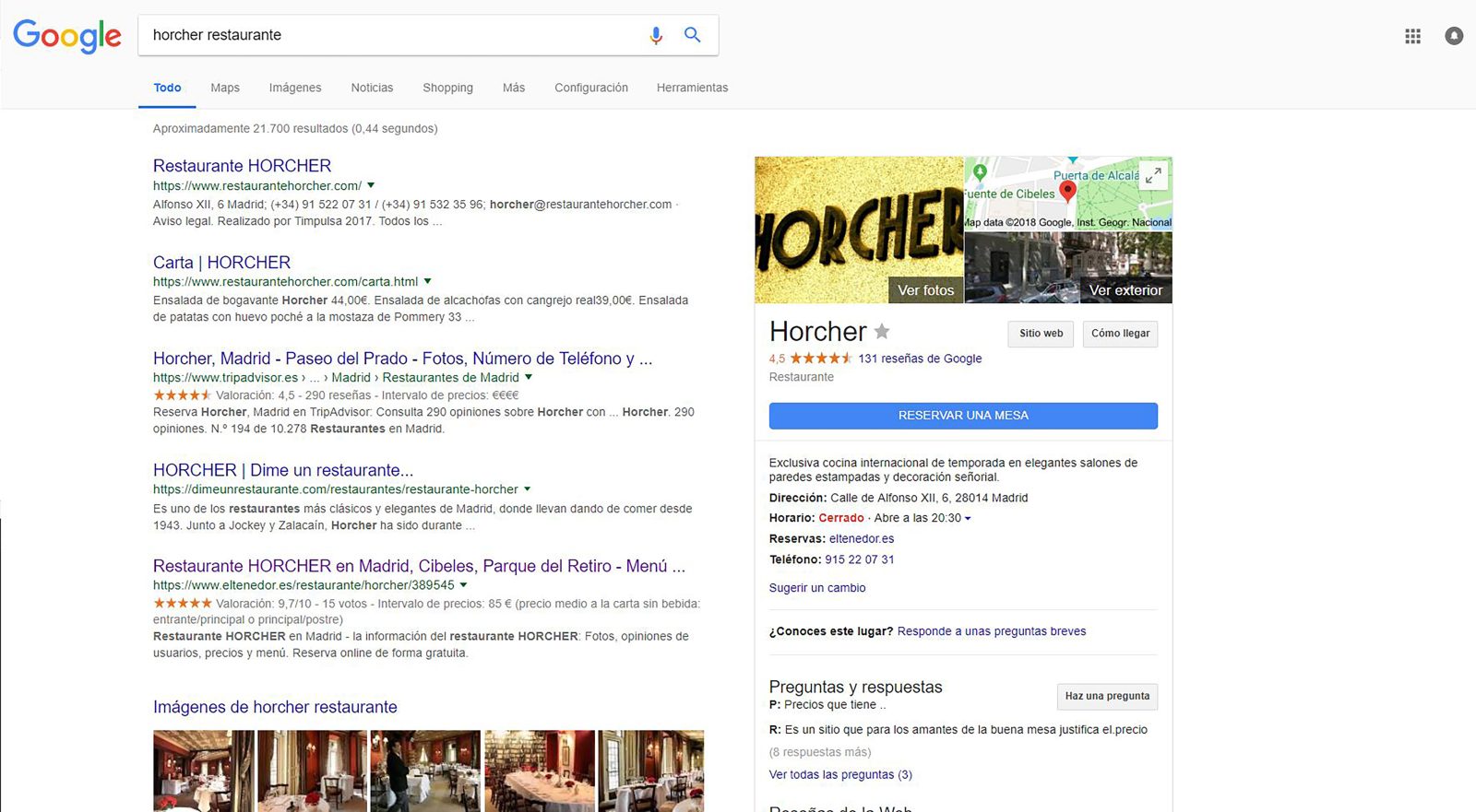 ElTenedor se asocia con Google para facilitar las reservas online de restaurantes - La Viña ElTenedor se asocia con Google para facilitar las reservas online de restaurantes - La Viña