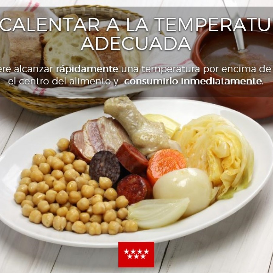 Campaña para el consumo seguro de alimentos en hostelería - Hostelería Madrid Campaña para el consumo seguro de alimentos en hostelería - Hostelería Madrid