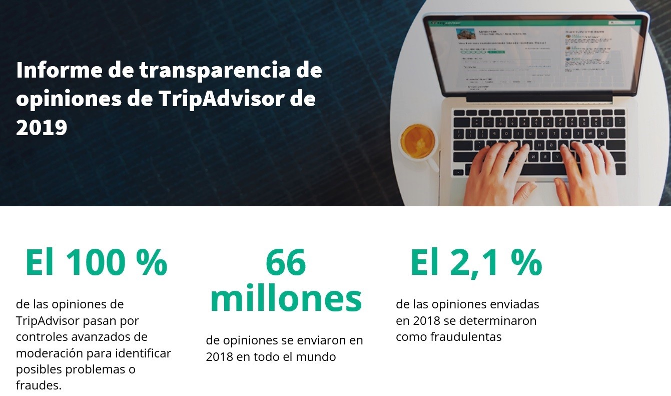 Un informe de Tripadvisor revela que el 2,1% de las opiniones recibidas en el portal se detectaron como falsas - La Viña Un informe de Tripadvisor revela que el 2,1% de las opiniones recibidas en el portal se detectaron como falsas - La Viña