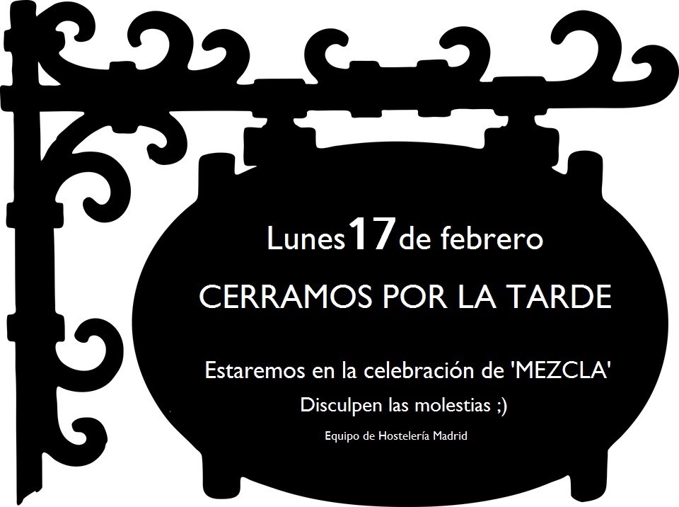 Mezcla’20: Las oficinas de la asociación permanecerán cerradas el lunes 17 de febrero por la tarde - La Viña