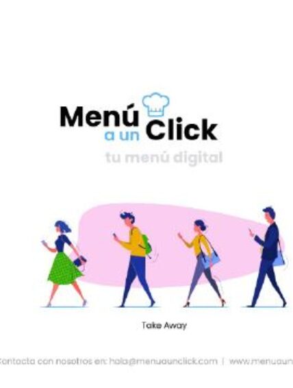 Menú a un Click: La solución ideal para el problema de hoy