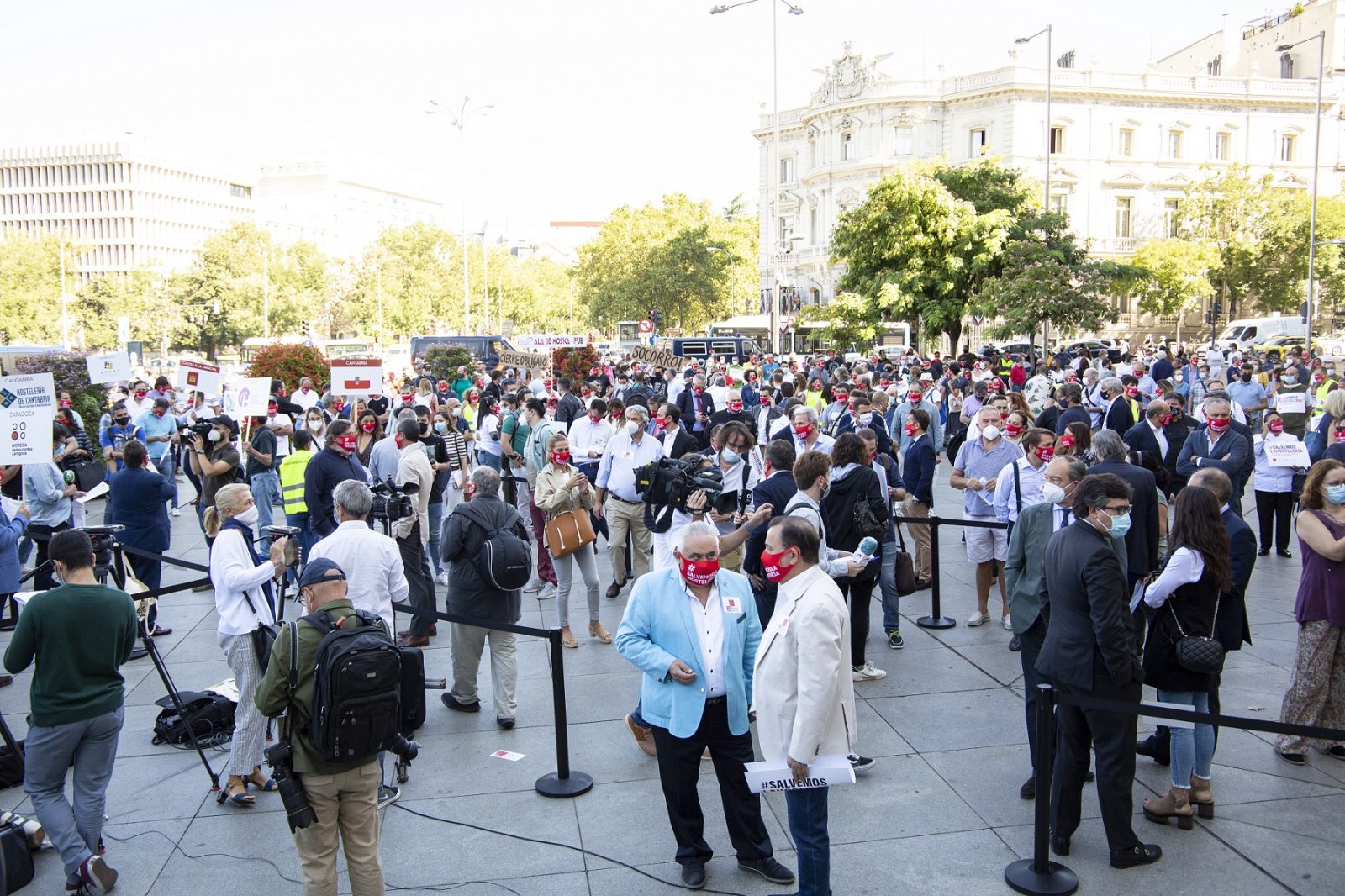 La Hostelería española clama unida por la salvación del sector - La Viña