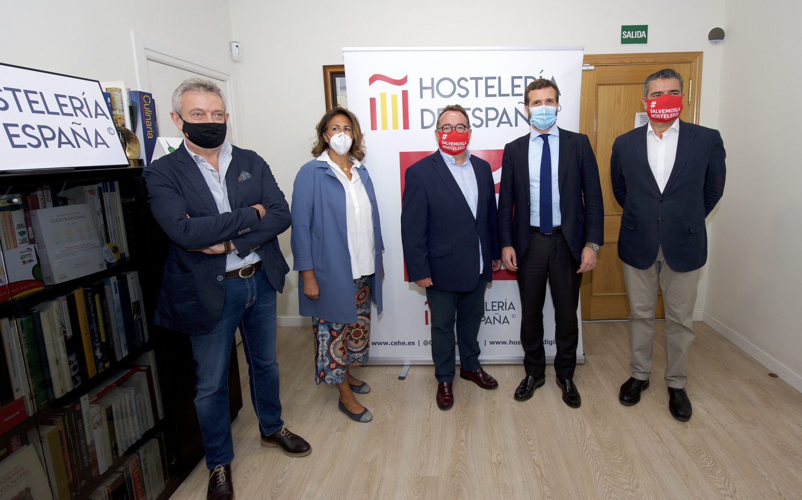 Pablo Casado participa en el Comité Ejecutivo de Hostelería de España - La Viña