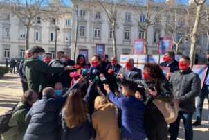 Hostelería Madrid participa en la protesta ante el Supremo - Hostelería Madrid