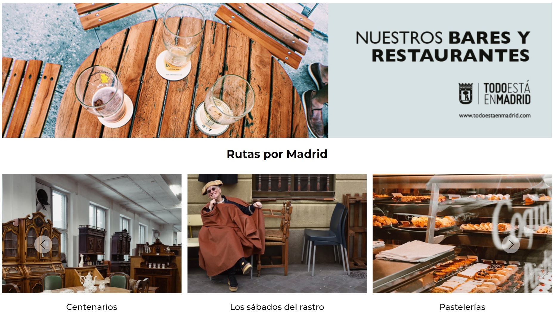 El portal ‘Todo está en Madrid’ promociona ya más de 1.300 negocios madrileños - La Viña