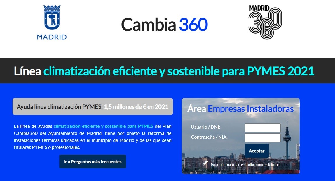 Ayudas para la renovación de equipos de climatización - La Viña