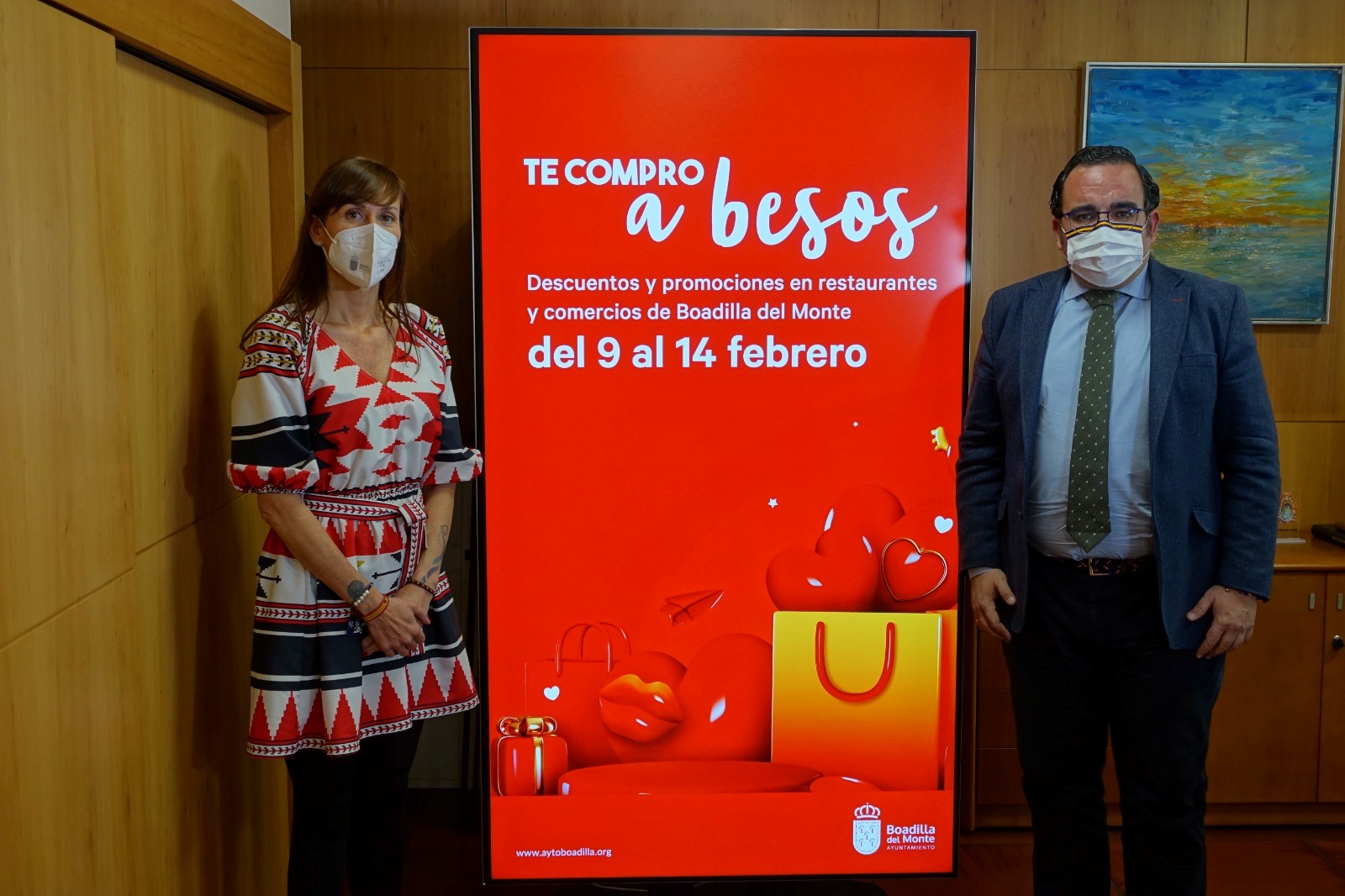 Boadilla lanza la campaña ‘Te compro a besos’ con promociones por San Valentín - La Viña