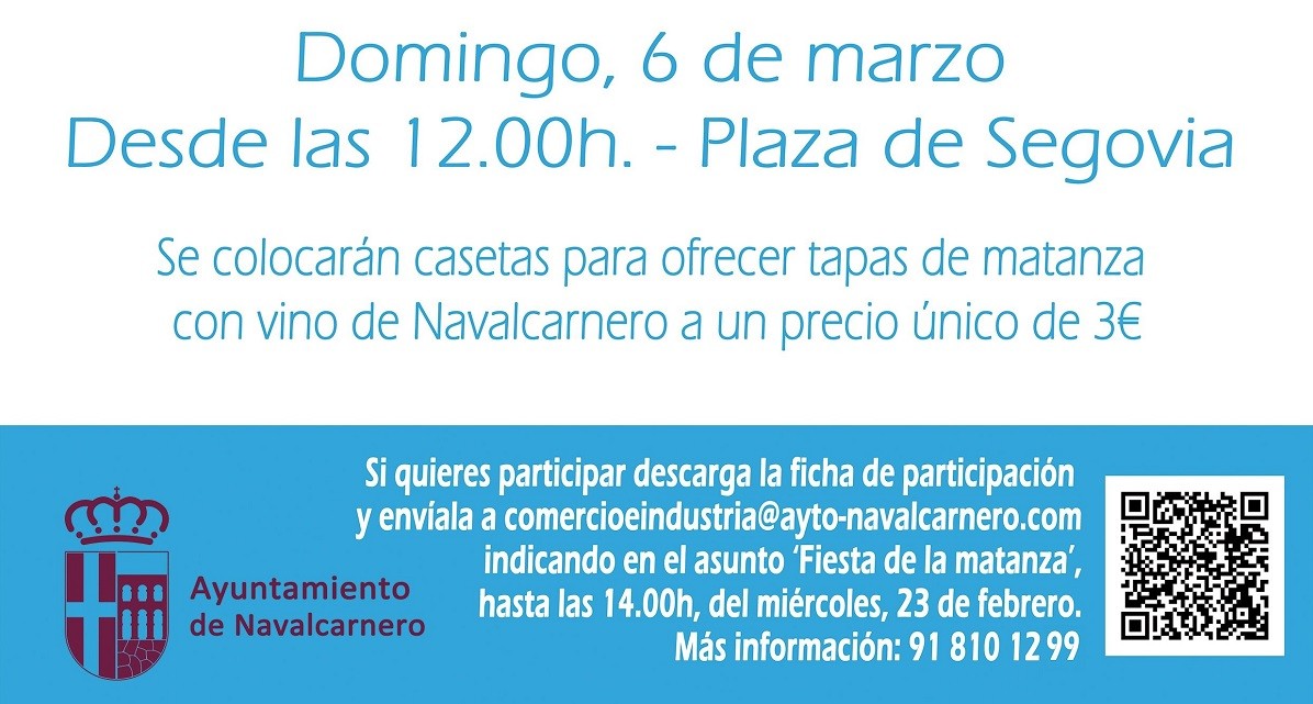 Abierto el plazo de inscripción en la Fiesta de la Matanza de Navalcarnero - La Viña