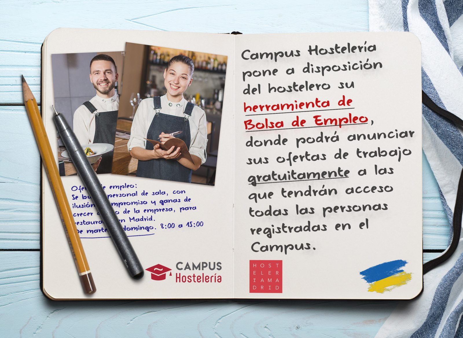 La hostelería apoya la inserción laboral de ciudadanos de Ucrania en el país - La Viña La hostelería apoya la inserción laboral de ciudadanos de Ucrania en el país - La Viña