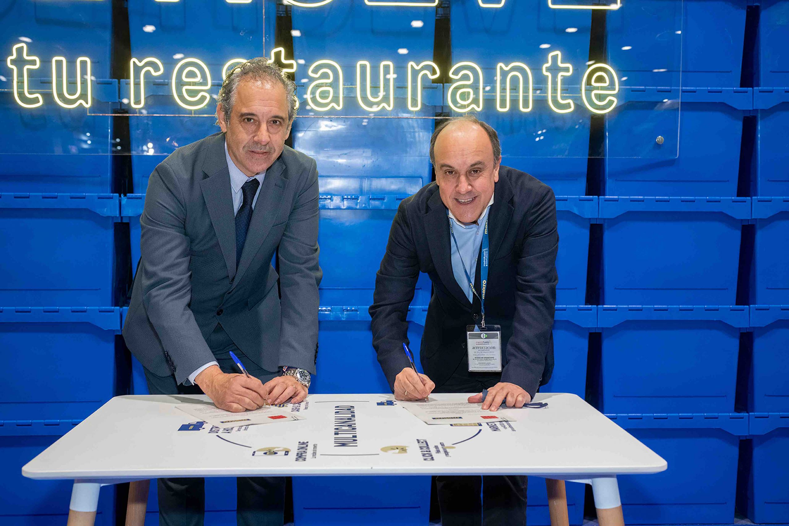 Makro firma un acuerdo de colaboración con Hostelería Madrid para reforzar su apoyo al sector en toda la región - La Viña