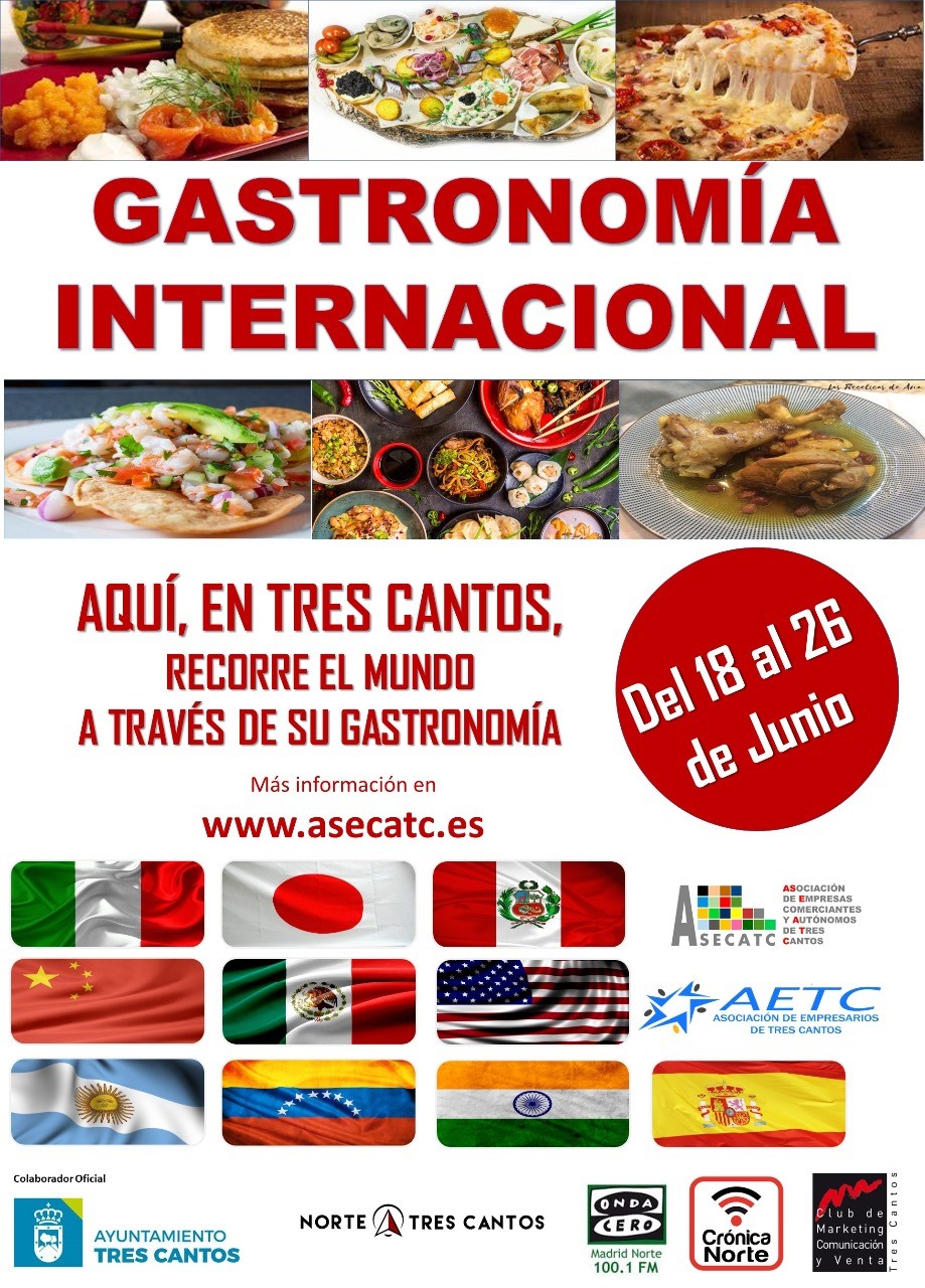 Tres Cantos celebra la cuarta edición de las Jornadas de Gastronomía Internacional - La Viña