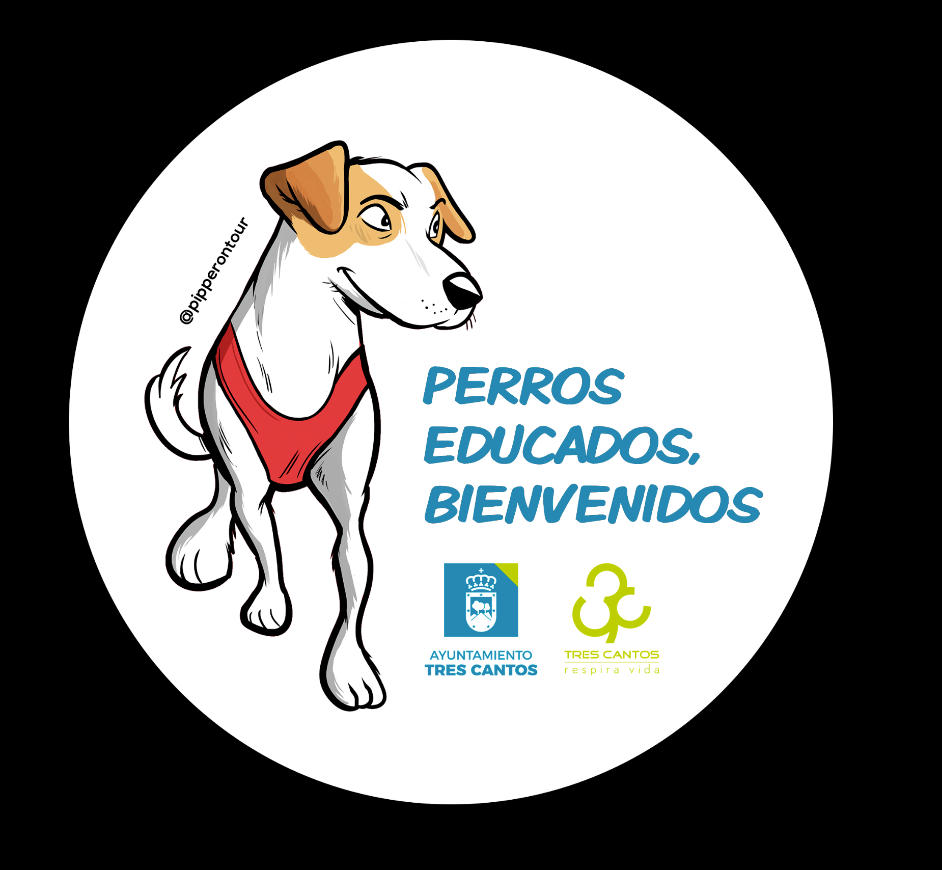 Tres Cantos lanza la campaña ‘Perros educados, bienvenidos’ - La Viña