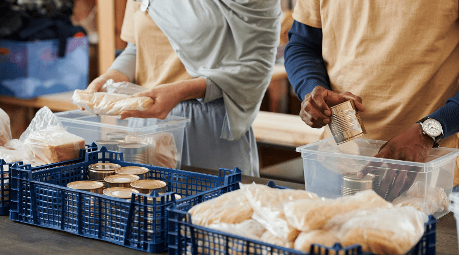 Colabora con las Hermanitas de los Pobres en la recolección de alimentos - La Viña