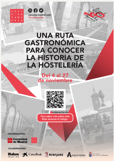 La Ruta Gastronómica 140 de Hostelería Madrid llegará a Aranjuez, San Lorenzo del Escorial y Alcalá de Henares - La Viña