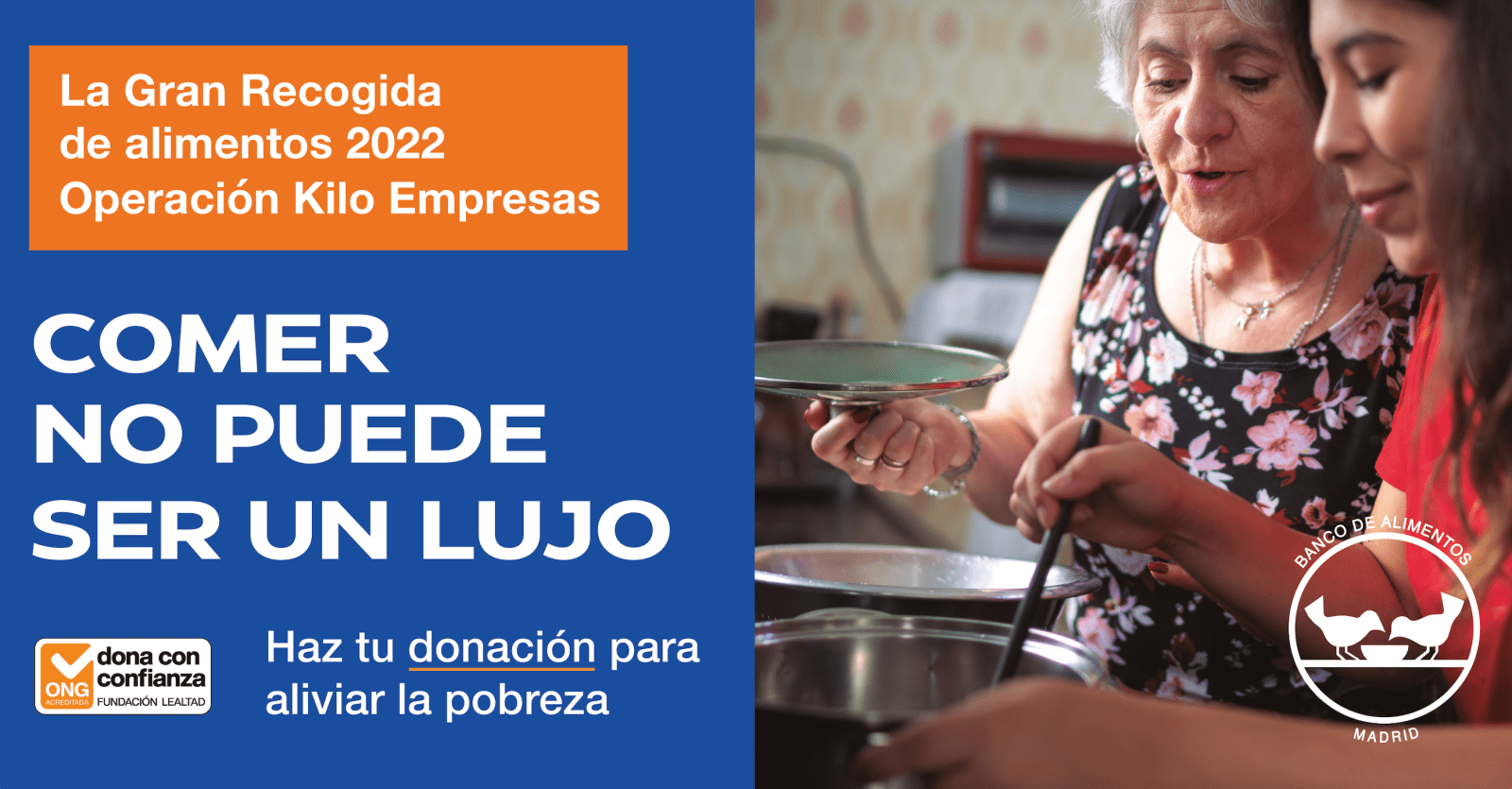 Banco de alimentos lanza nueva edición de La Gran Recogida de Alimentos 2022 - La Viña