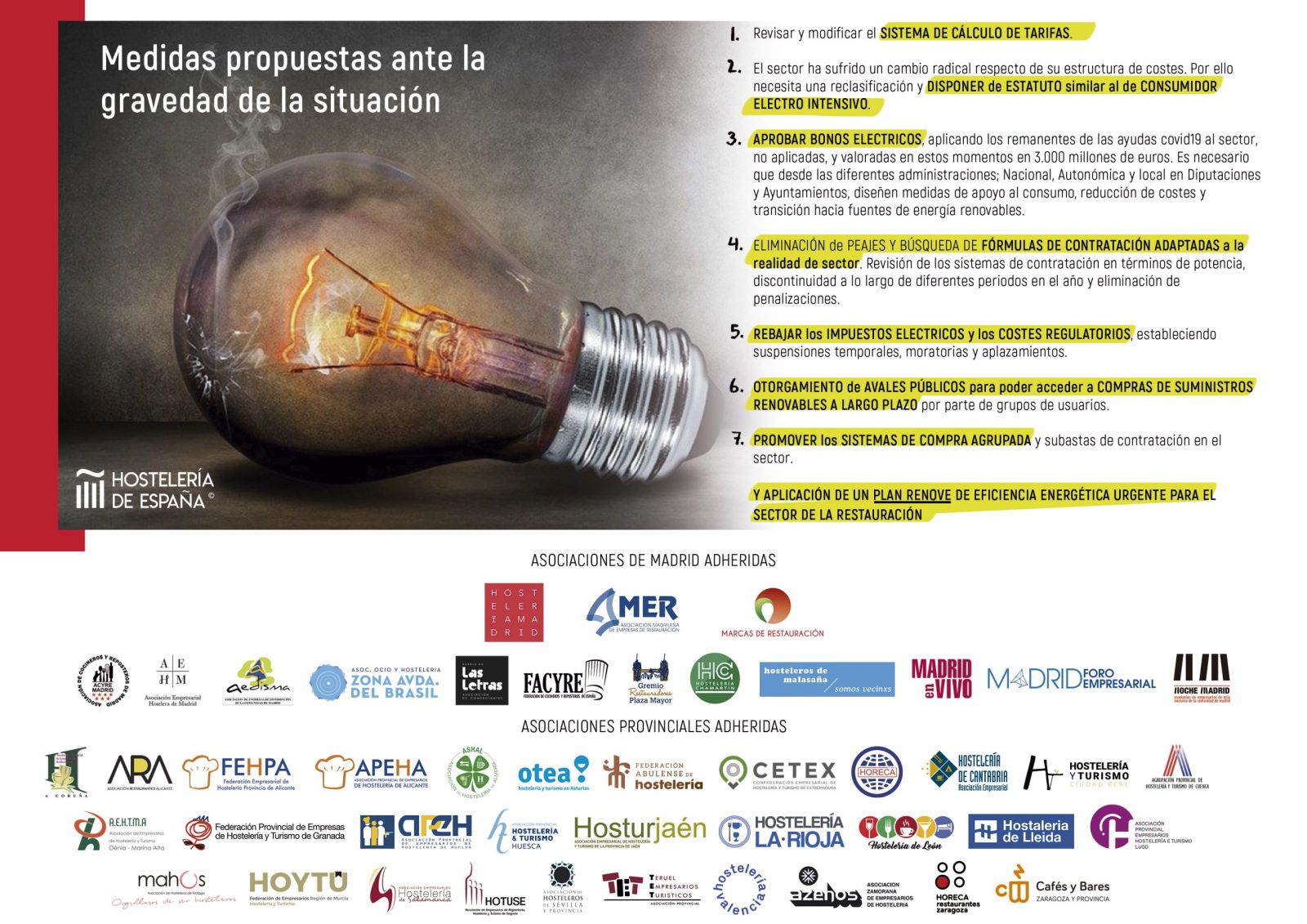 La Hostelería se apaga ante la crisis energética - La Viña