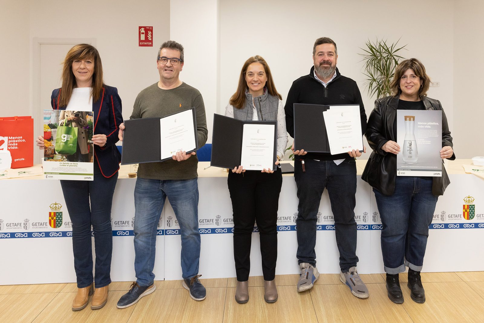 Getafe lanza su proyecto ‘Getafe libre de plásticos de un solo uso’ - La Viña